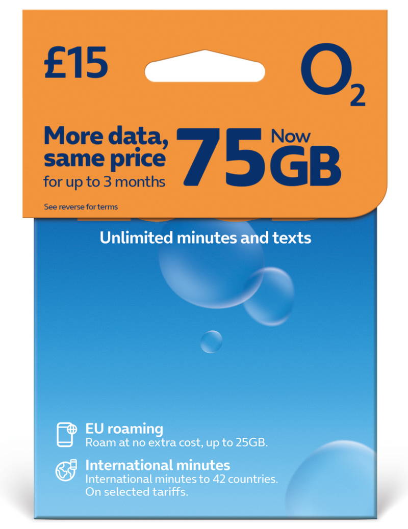FREE O2 Sim Cards, Pay As You Go with UNLIMITED calls and texts and ...