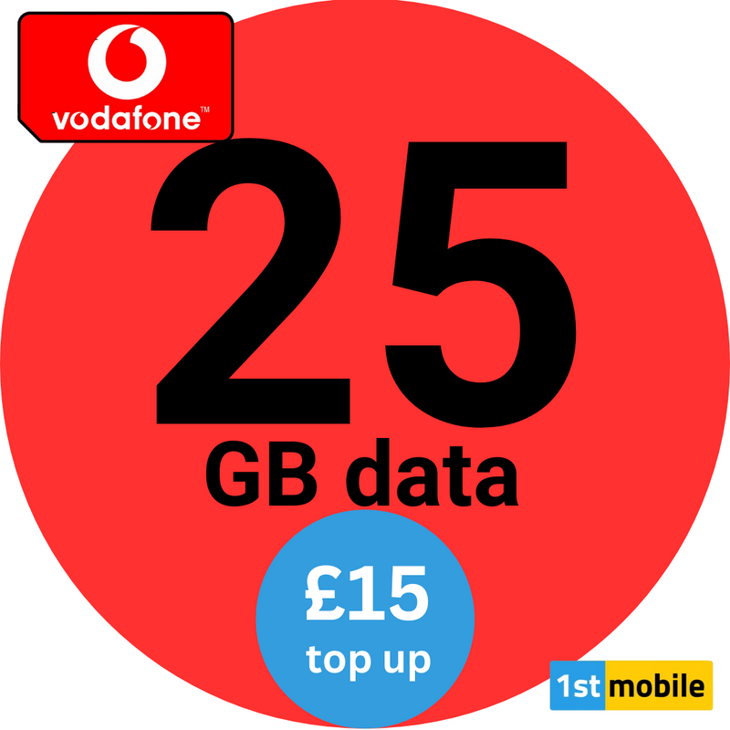 FREE Vodafone UK Pay As You Go Sim Cards, Pay As You Go