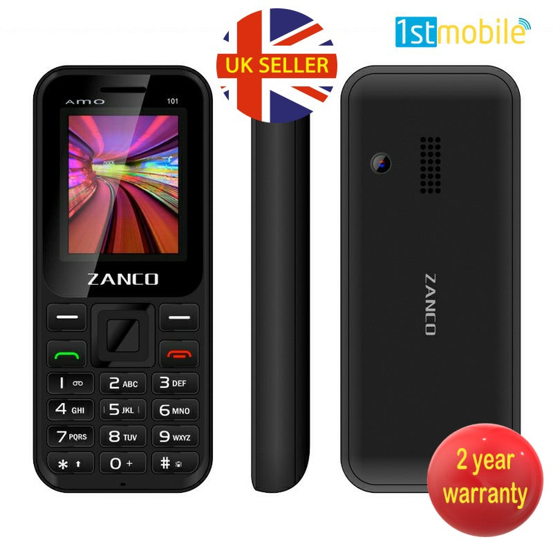 ZANCO AMO101 Compact Dual Sim Feature Phone with Camera and FM radio