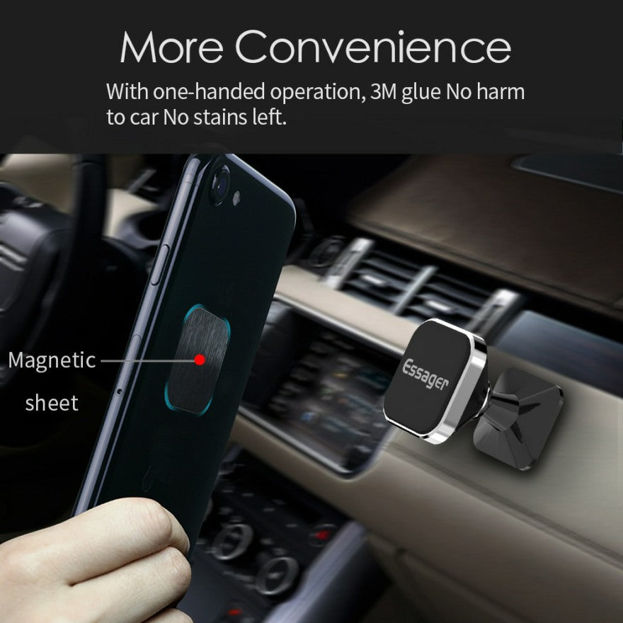 ESSAGER Magnetic Car Phone Holder - 1stMobile.UK