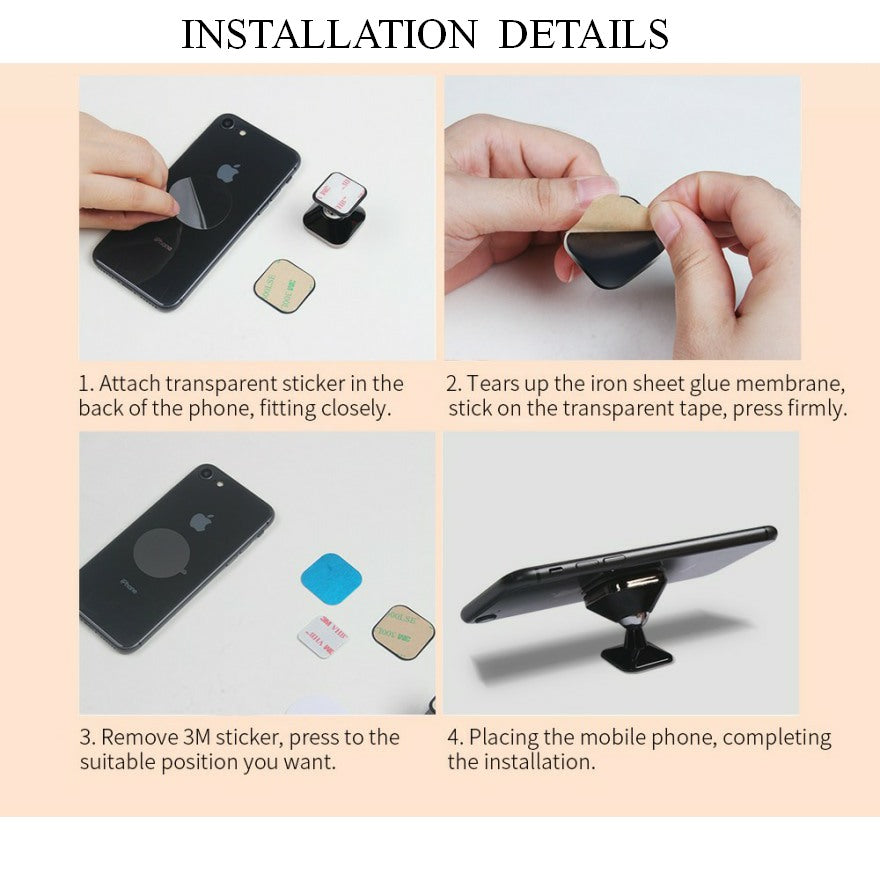 ESSAGER Magnetic Car Phone Holder - 1stMobile.UK